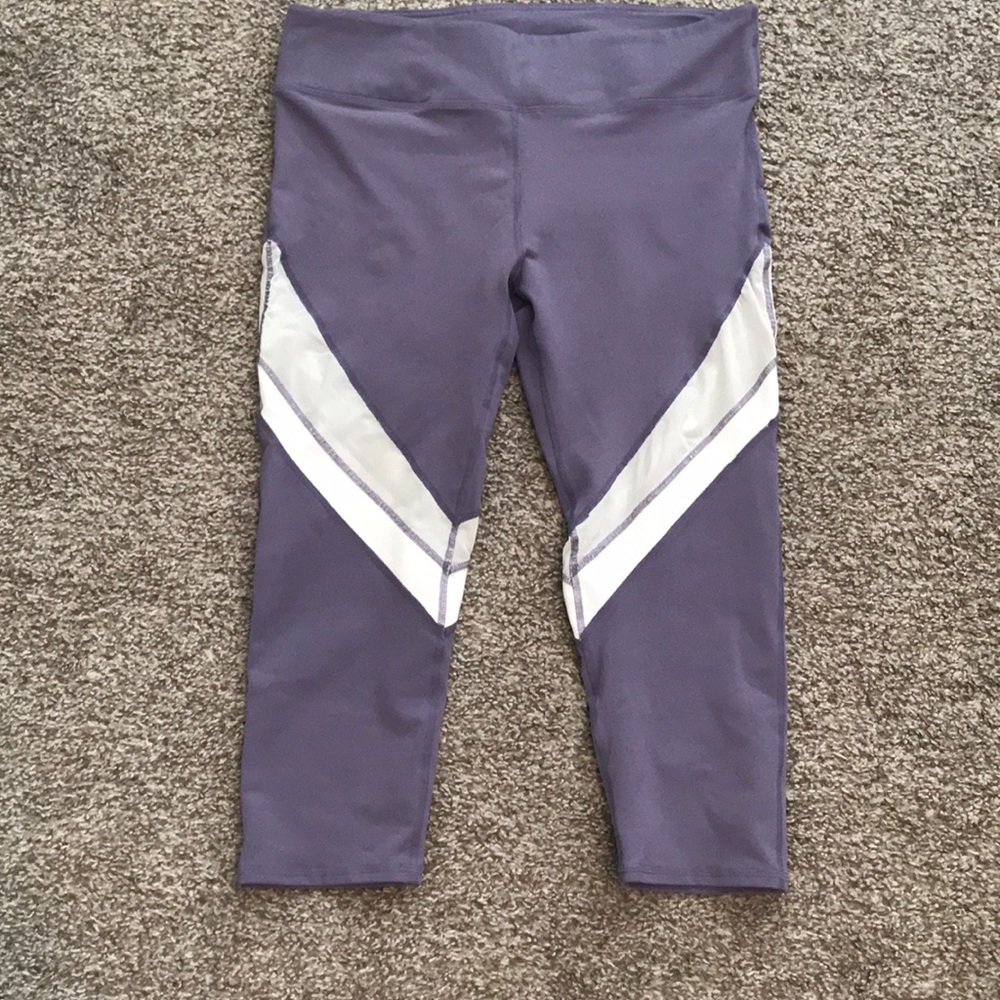Fabletics Purple Leggings - Large